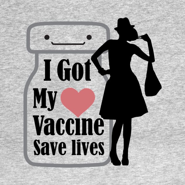 I got My Vaccine, save lives by MooMiiShop